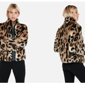 Express Leopard Print Jacket